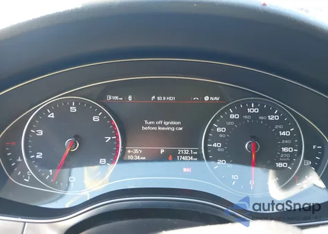 2013 Audi A6 3.0T Premium z USA, uszkodzony, nr VIN WAUHGAFC6DN109221